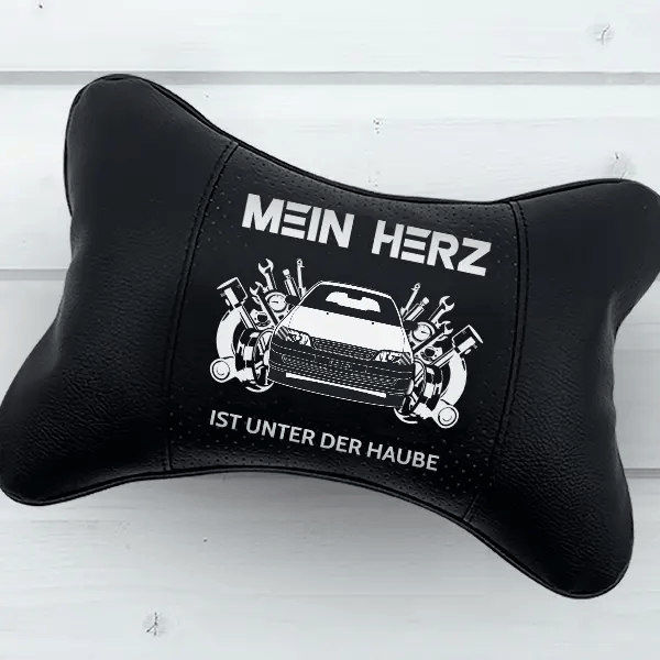 Caldina Nackenkissen personalisiert mit deinem Auto u. Kennzeichen!