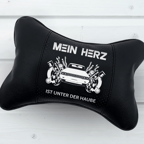 Galaxie Nackenkissen personalisiert mit deinem Auto u. Kennzeichen!