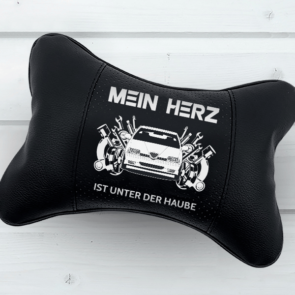 164 Nackenkissen personalisiert mit deinem Auto u. Kennzeichen!