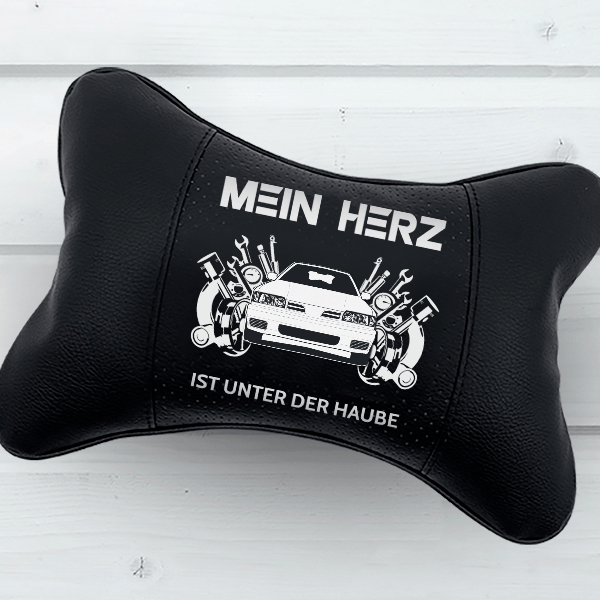 Primera Nackenkissen personalisiert mit deinem Auto u. Kennzeichen!