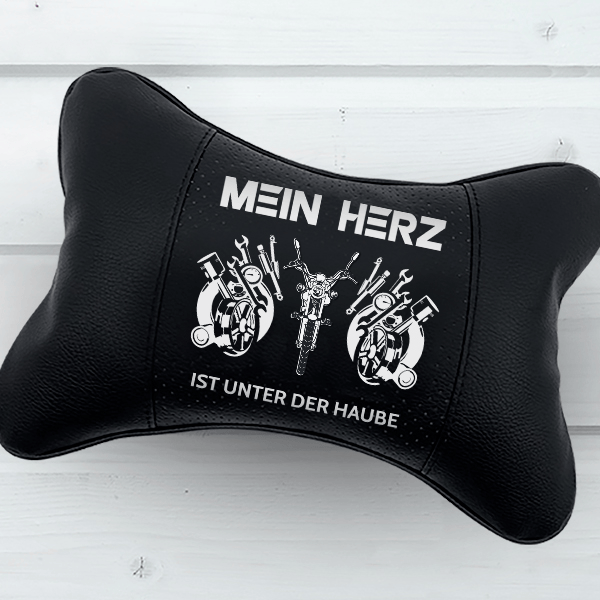 XV125 Nackenkissen personalisiert mit deinem Motorrad u. Kennzeichen!