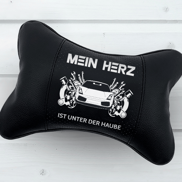 Gallardo Coupe Nackenkissen personalisiert mit deinem Auto u. Kennzeichen!