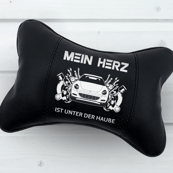 612 Scaglietti Coupe Nackenkissen personalisiert mit deinem Auto u. Kennzeichen!