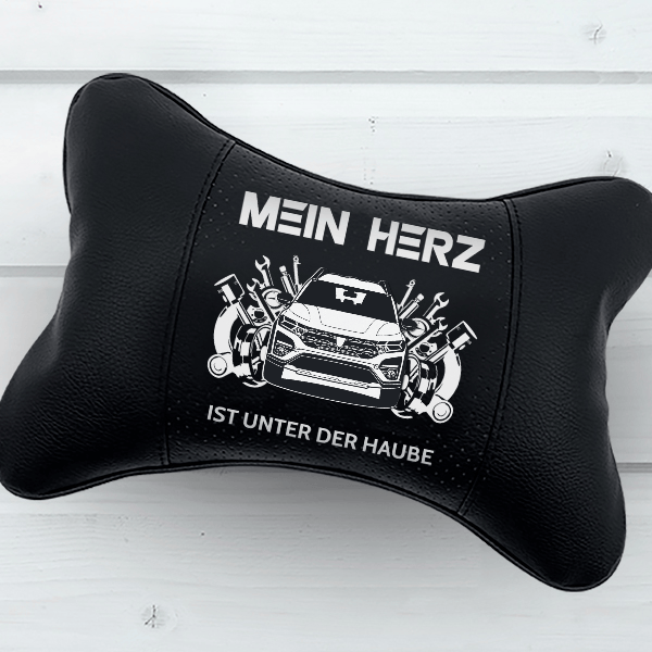 Jogger Nackenkissen personalisiert mit deinem Auto u. Kennzeichen!