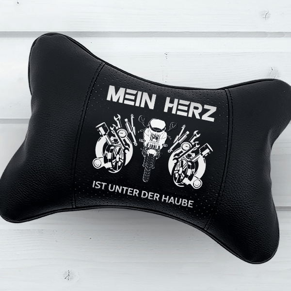 RD350 YPVS Nackenkissen personalisiert mit deinem Motorrad u. Kennzeichen!