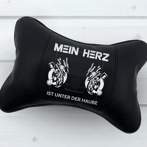 LKW Nackenkissen personalisiert mit deinem LKW u. Kennzeichen!