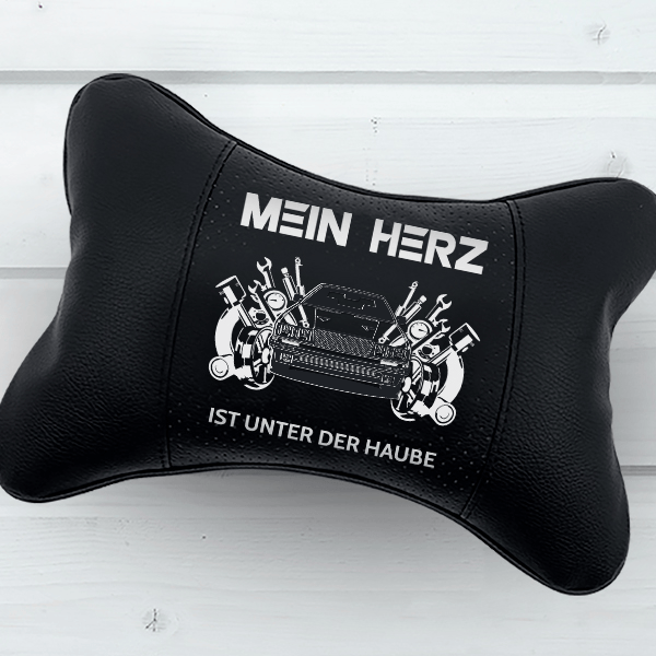 Biturbo Coupe Nackenkissen personalisiert mit deinem Auto u. Kennzeichen!