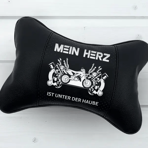 CR 125 R Nackenkissen personalisiert mit deinem Motorrad u. Kennzeichen!