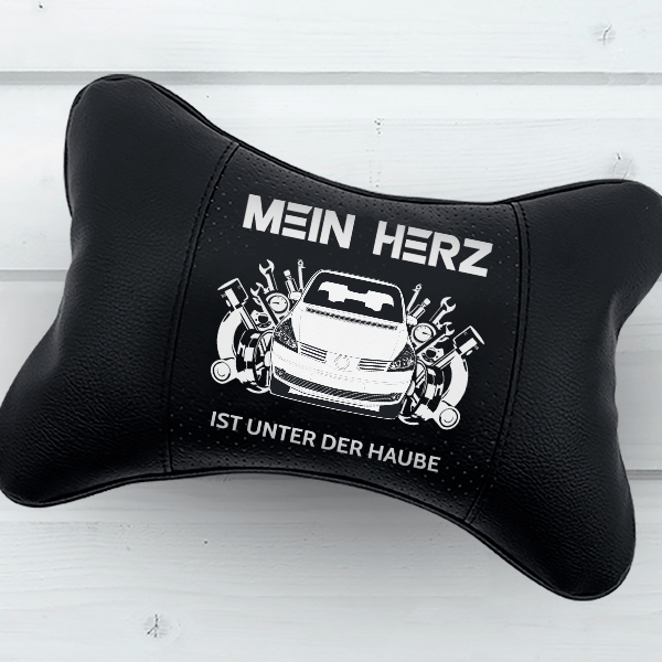 Espace Nackenkissen personalisiert mit deinem Auto u. Kennzeichen!