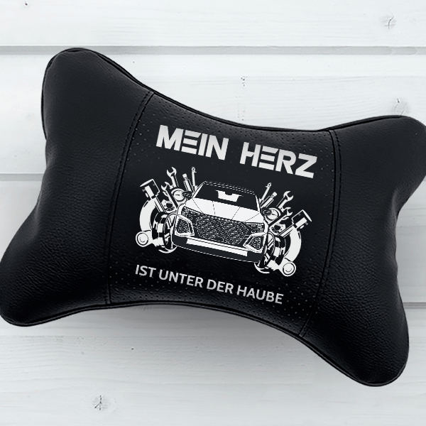 RS3 Nackenkissen personalisiert mit deinem Auto u. Kennzeichen!