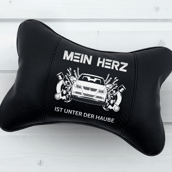 3er Reihe Touring Nackenkissen personalisiert mit deinem Auto u. Kennzeichen!