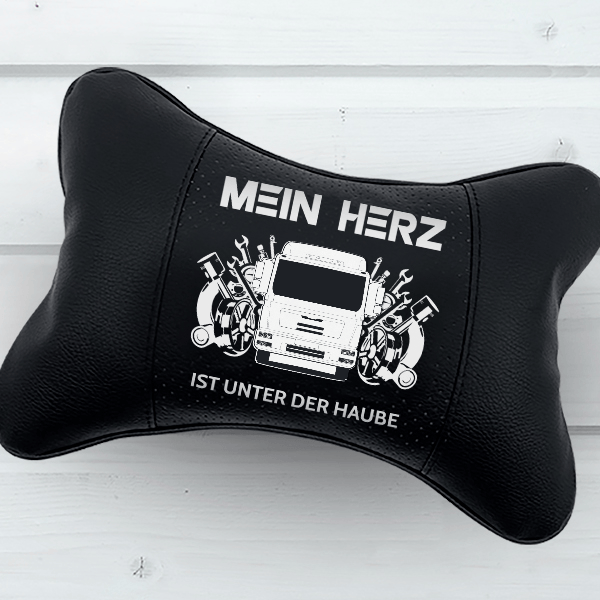 TGL 12.250 Nackenkissen personalisiert mit deinem LKW u. Kennzeichen!