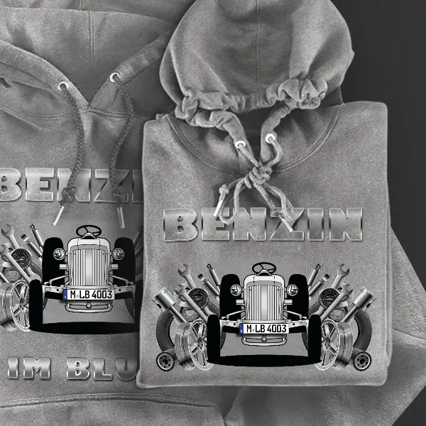 2000 Hoodie für Damen u. Herren personalisiert mit deinem tractor u. Kennzeichen!