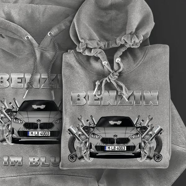 1er Reihe Hatchback (F70) Hoodie für Damen u. Herren personalisiert mit deinem Auto u. Kennzeichen!