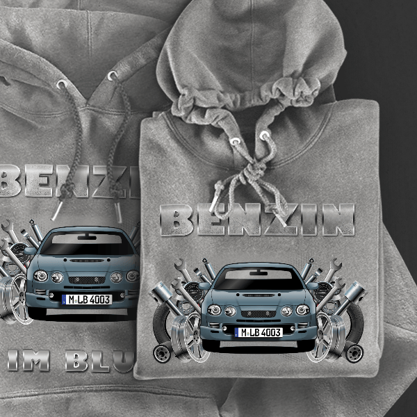 Celica GT-Four Hoodie für Damen u. Herren personalisiert mit deinem Auto u. Kennzeichen!