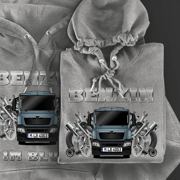 TGS 18.440 Hoodie für Damen u. Herren personalisiert mit deinem LKW u. Kennzeichen!