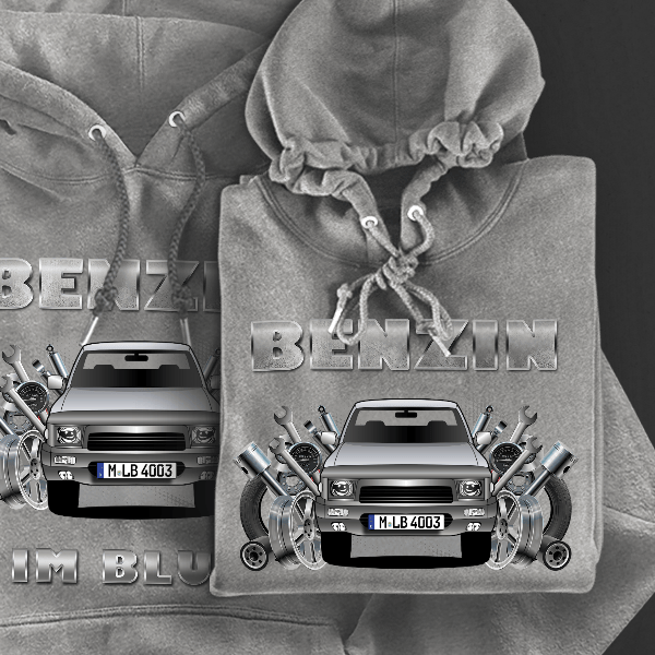 4Runner Hoodie für Damen u. Herren personalisiert mit deinem Auto u. Kennzeichen!