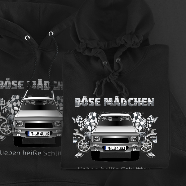 4Runner Hoodie für Damen u. Herren personalisiert mit deinem Auto u. Kennzeichen!