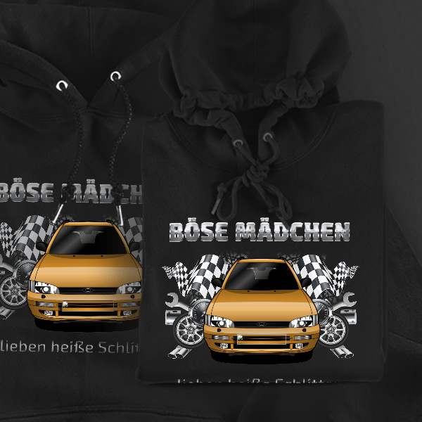Impreza Combi Hoodie für Damen u. Herren personalisiert mit deinem Auto u. Kennzeichen!