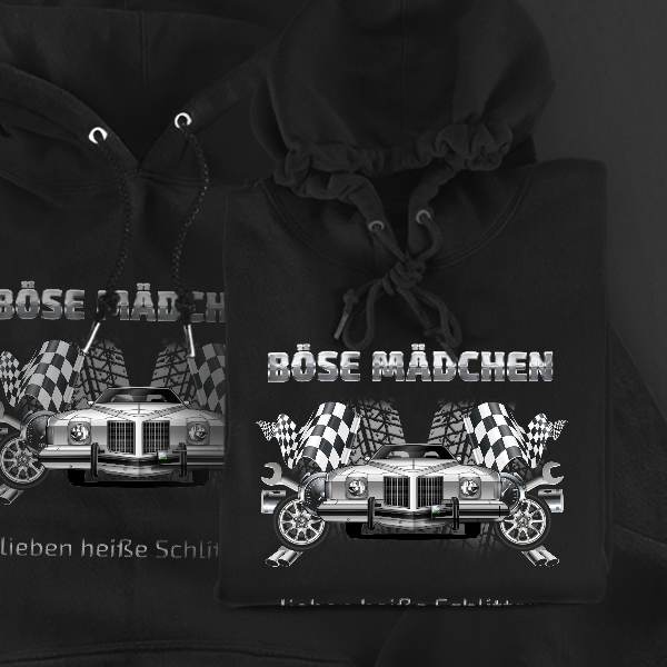 Grand Prix Coupe Hoodie für Damen u. Herren personalisiert mit deinem Auto u. Kennzeichen!
