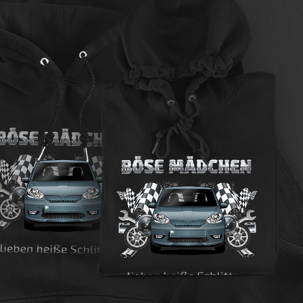 Citigo-e Hoodie für Damen u. Herren personalisiert mit deinem Auto u. Kennzeichen!