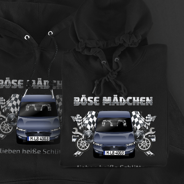 Aryal Hoodie für Damen u. Herren personalisiert mit deinem Wohnwagen u. Kennzeichen!