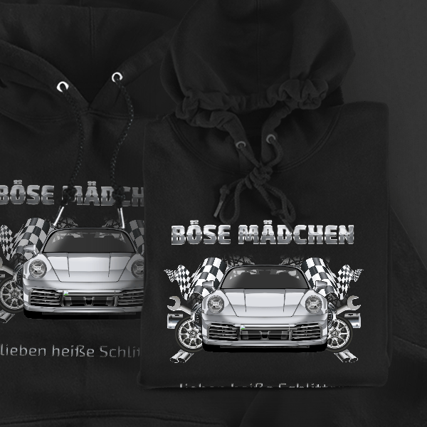 911 992 Coupe Hoodie für Damen u. Herren personalisiert mit deinem Auto u. Kennzeichen!