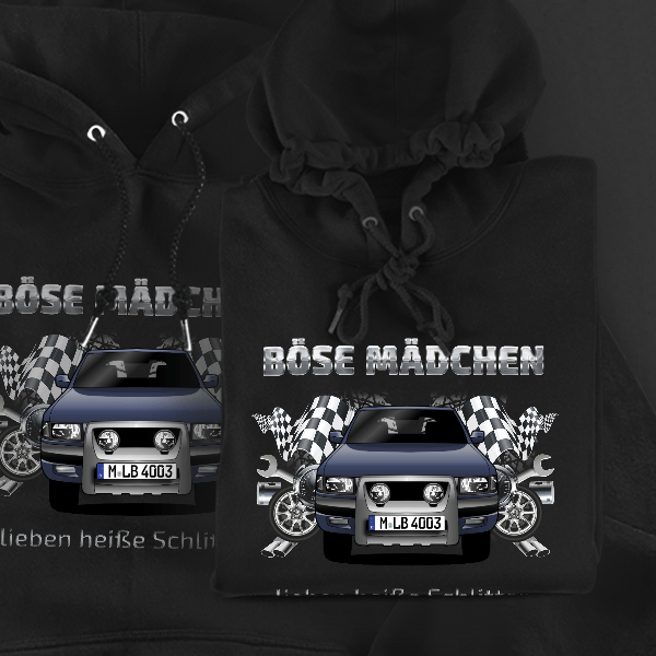 Frontera Sport Hoodie für Damen u. Herren personalisiert mit deinem Auto u. Kennzeichen!