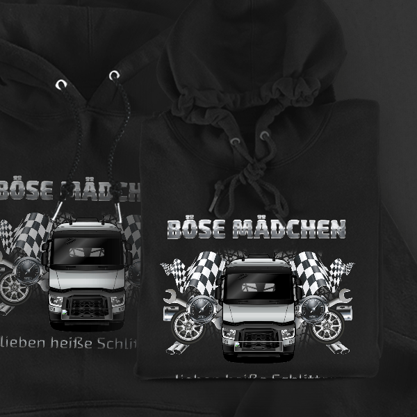 T460 Hoodie für Damen u. Herren personalisiert mit deinem LKW u. Kennzeichen!