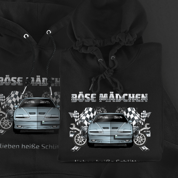 Trans Am Firebird Hoodie für Damen u. Herren personalisiert mit deinem Auto u. Kennzeichen!