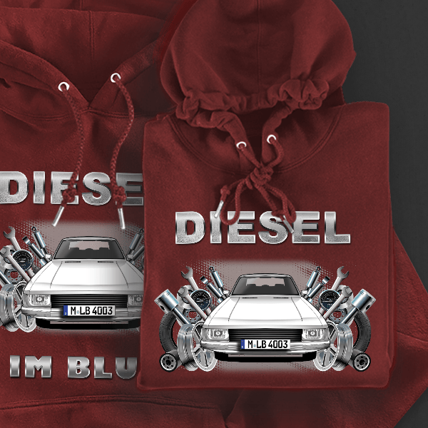 Granada Estate Hoodie für Damen u. Herren personalisiert mit deinem Auto u. Kennzeichen!