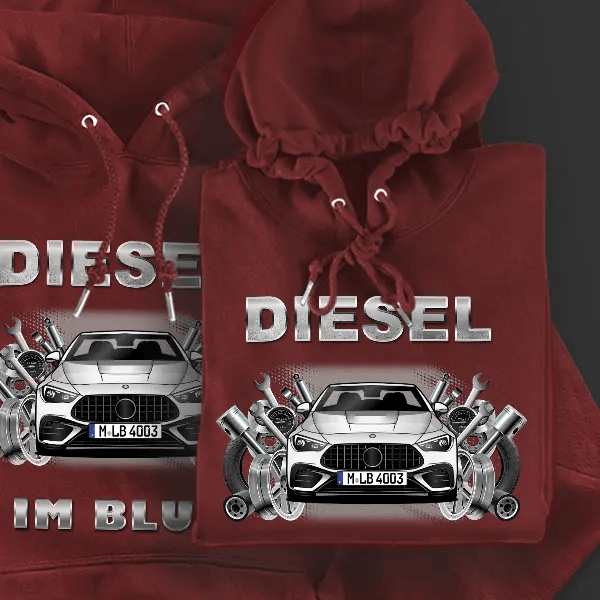 CLE 53 Cabriolet Hoodie für Damen u. Herren personalisiert mit deinem Auto u. Kennzeichen!