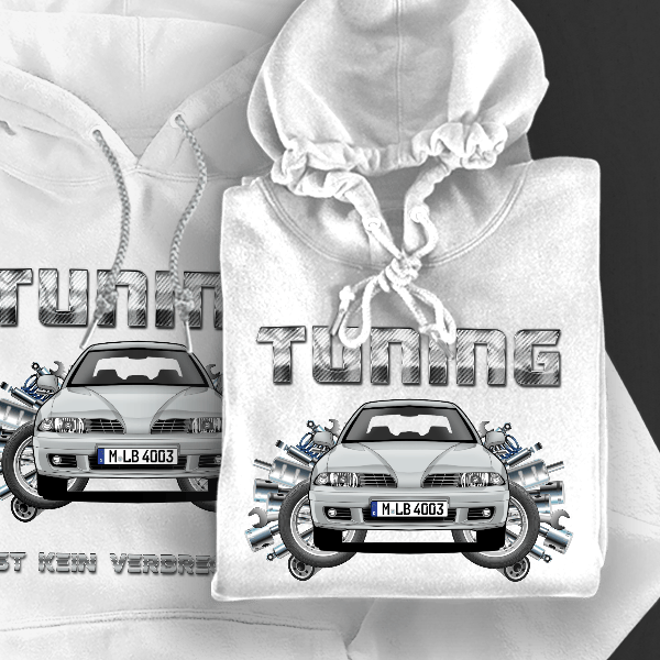 Carisma (5-Türer) Hoodie für Damen u. Herren personalisiert mit deinem Auto u. Kennzeichen!