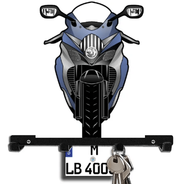 GSX-R 1000 Schlüsselbrett personalisiert mit Auto u. Kennzeichen!
