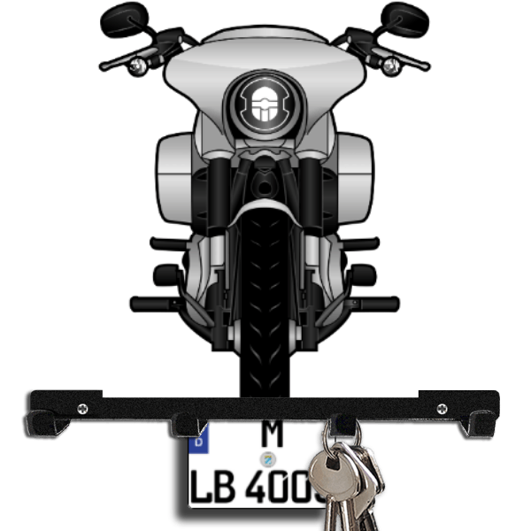 Sport Glide Schlüsselbrett personalisiert mit Auto u. Kennzeichen!