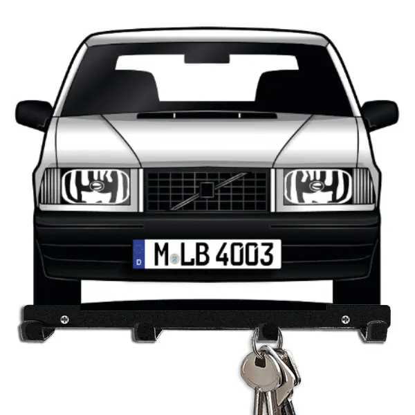 745 Limousine Schlüsselbrett personalisiert mit Auto u. Kennzeichen!