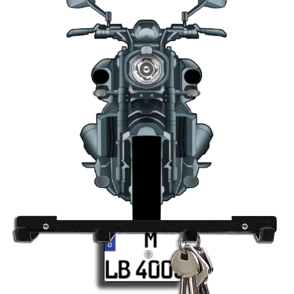 Vmax Schlüsselbrett personalisiert mit Auto u. Kennzeichen!