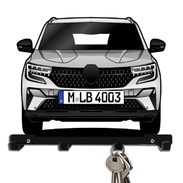 Austral Schlüsselbrett personalisiert mit Auto u. Kennzeichen!