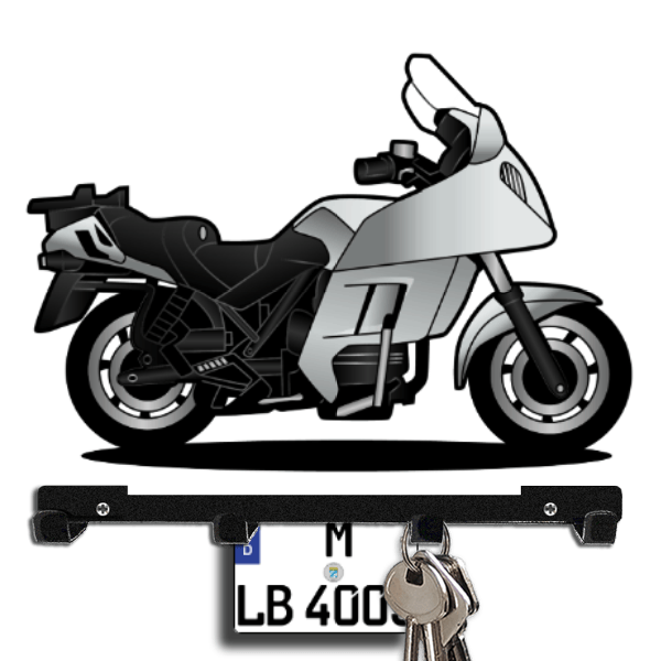 K 75 RT Schlüsselbrett personalisiert mit Auto u. Kennzeichen!