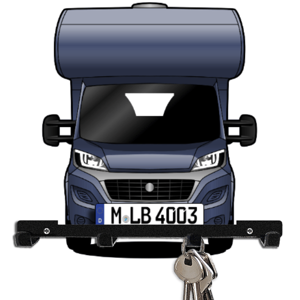 A700 Schlüsselbrett personalisiert mit Auto u. Kennzeichen!