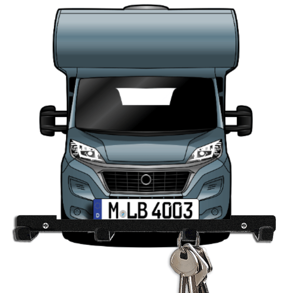 A70 Schlüsselbrett personalisiert mit Auto u. Kennzeichen!