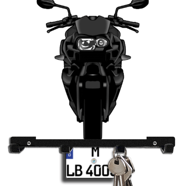 K 1300 R Schlüsselbrett personalisiert mit Auto u. Kennzeichen!