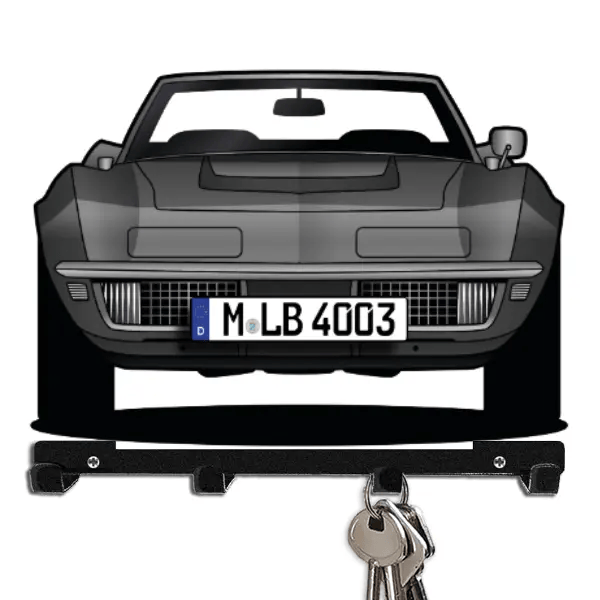 C3 Schlüsselbrett personalisiert mit Auto u. Kennzeichen!