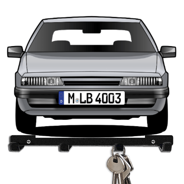 XM Liftback Schlüsselbrett personalisiert mit Auto u. Kennzeichen!