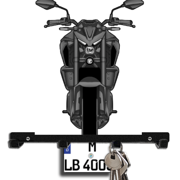 MT-03 Schlüsselbrett personalisiert mit Auto u. Kennzeichen!