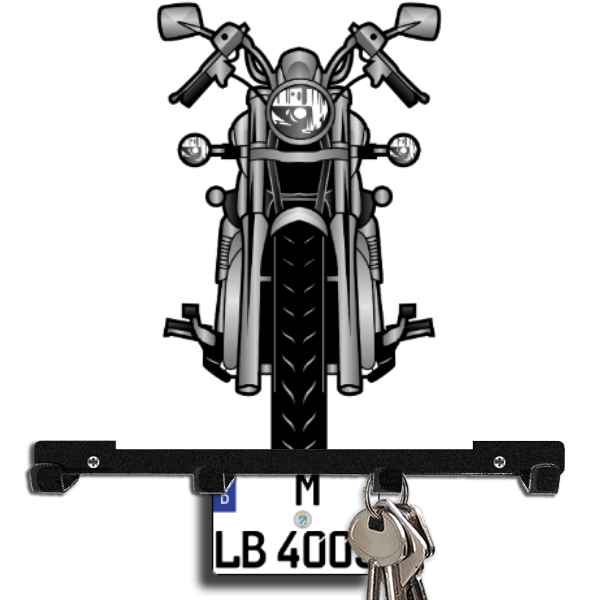 VS 1400 Intruder Schlüsselbrett personalisiert mit Auto u. Kennzeichen!