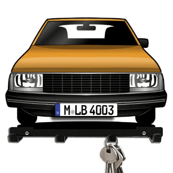 18 Limousine Schlüsselbrett personalisiert mit Auto u. Kennzeichen!