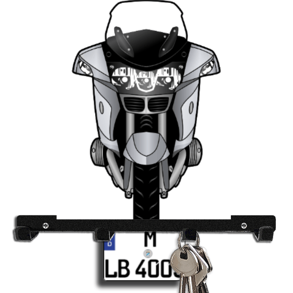 R 1200 RT Schlüsselbrett personalisiert mit Auto u. Kennzeichen!