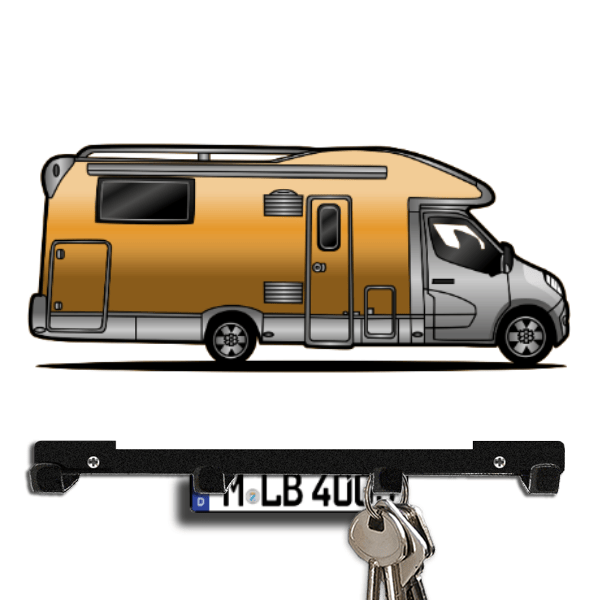 Kentucky Schlüsselbrett personalisiert mit Auto u. Kennzeichen!