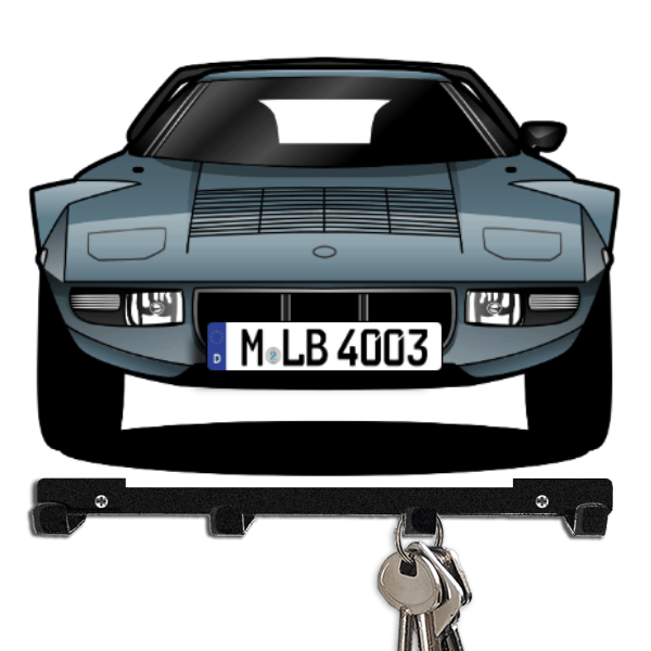 Stratos Schlüsselbrett personalisiert mit Auto u. Kennzeichen!